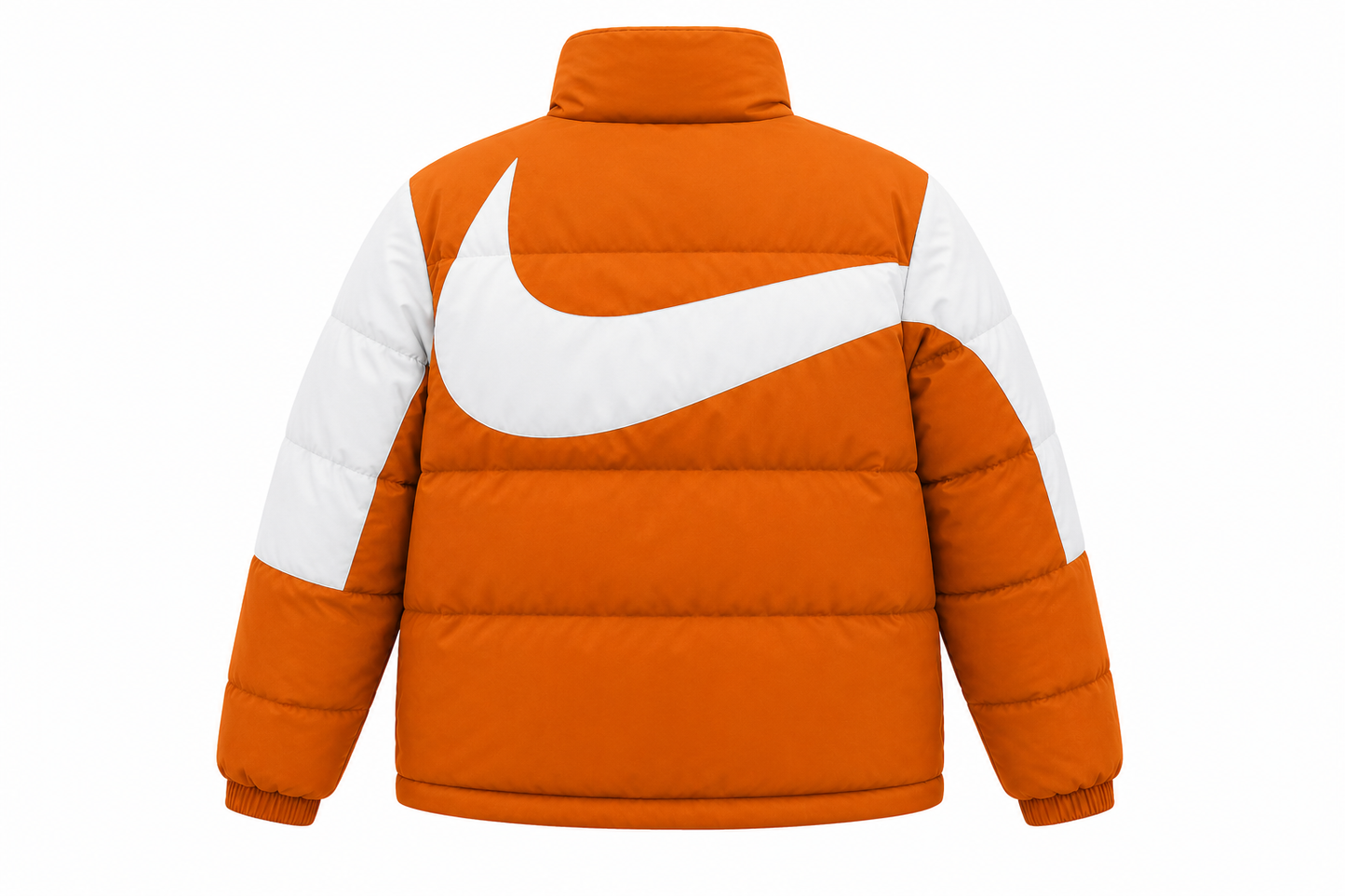 Nike Colour block Puffer Jacket Orange/White