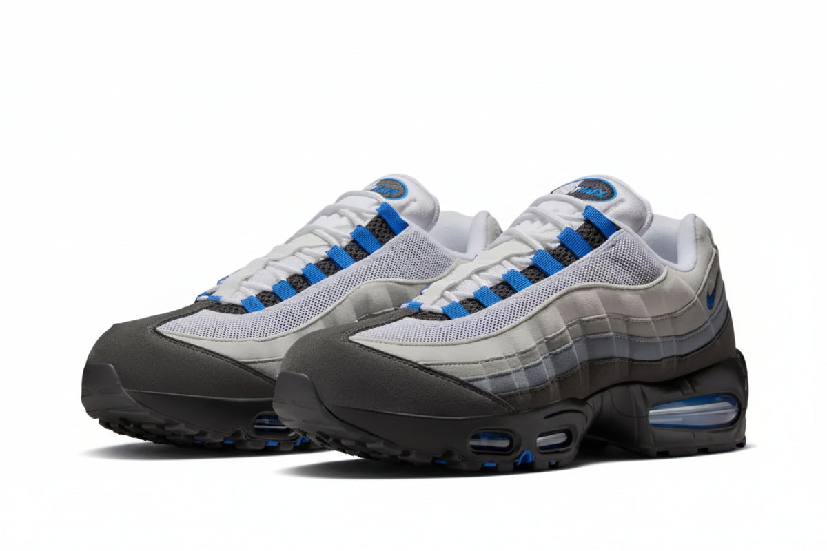 Nike Air Max 95 Big Bubble - White / Blue