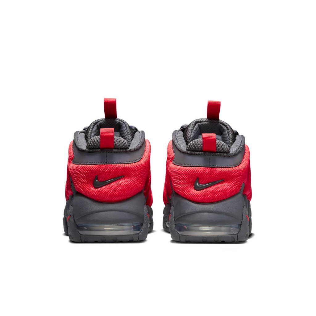 Nike Air More Uptempo Low 'Dark Grey Light Crimson'