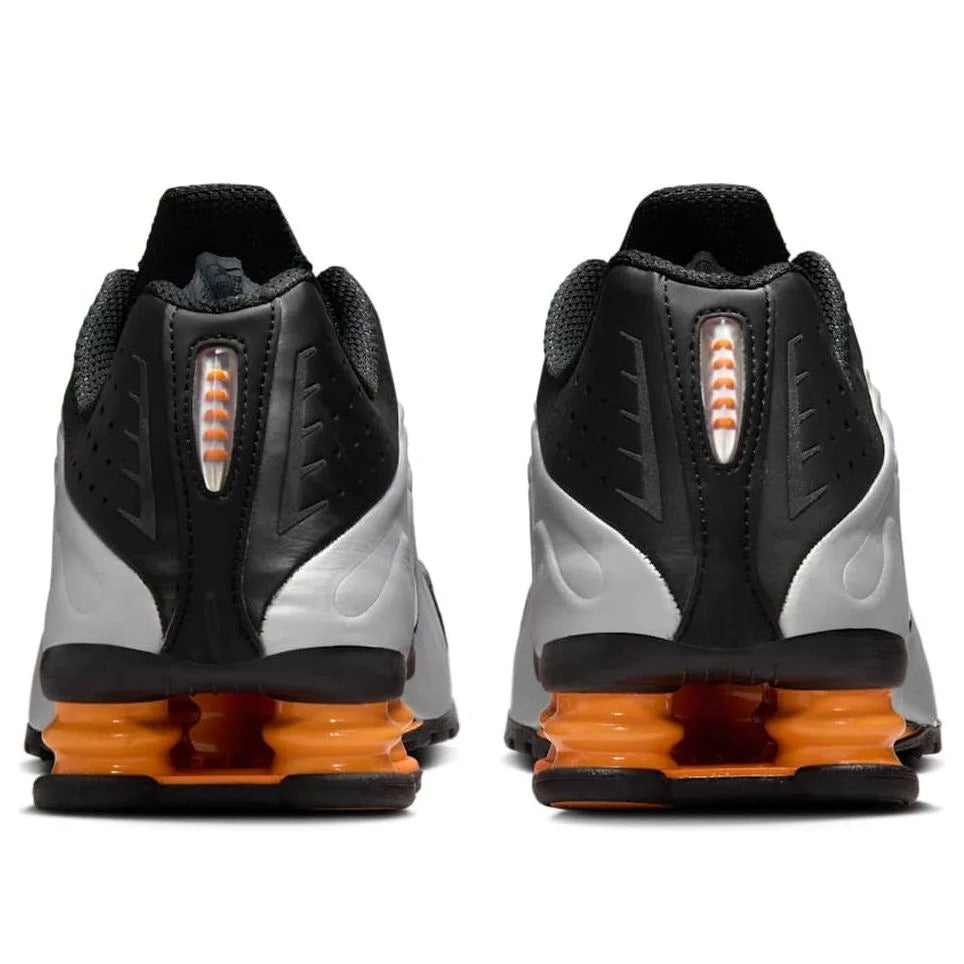 Nike Shox R4 'Black Vast Grey Bright Mandarin'