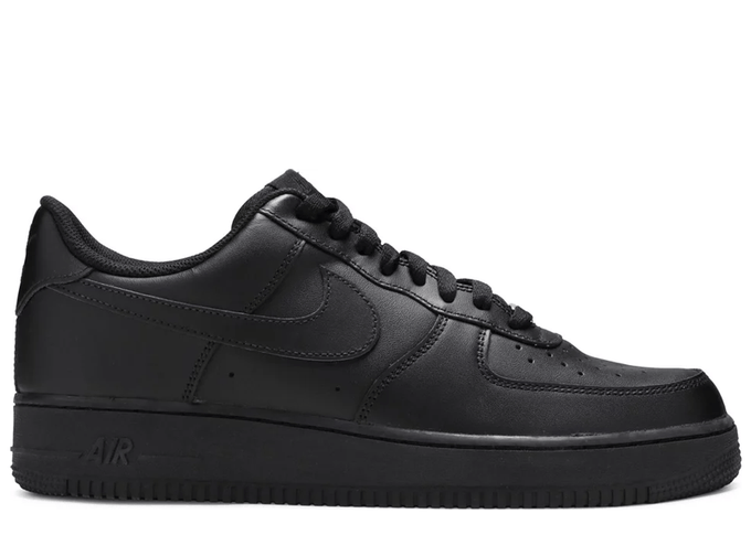NIKE AIR FORCE 1 LOW '07 BLACK