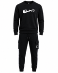 Nike Air Fleece Tracksuit Black White