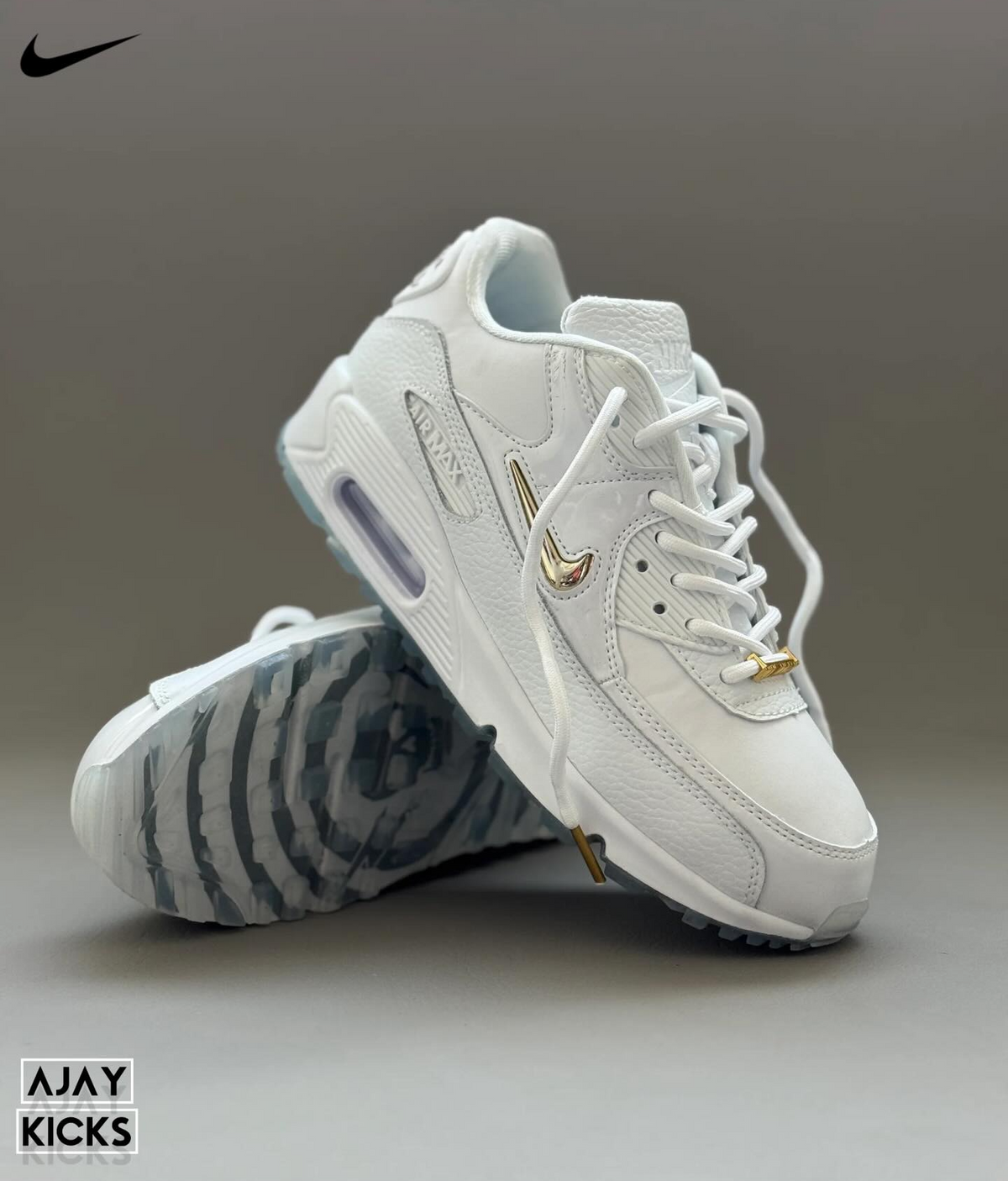 Nike Air Max 90 White Gold