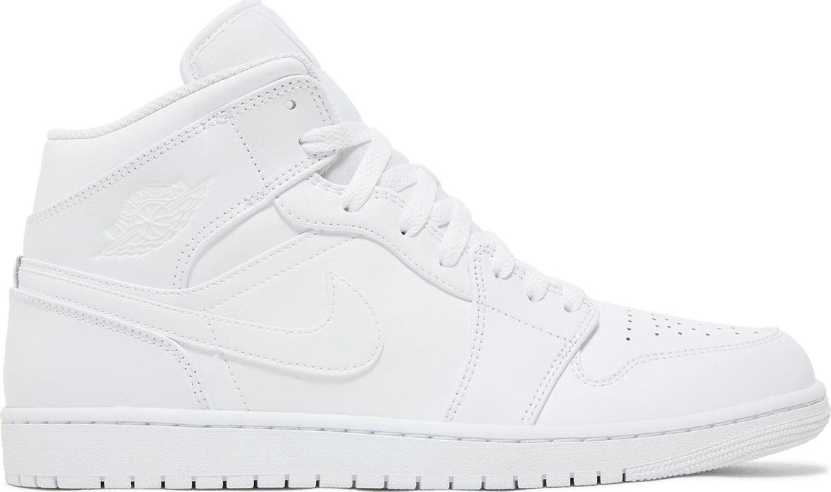Jordan Retro 1 'Triple White' Mid