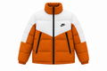 Nike Colour block Puffer Jacket Orange/White