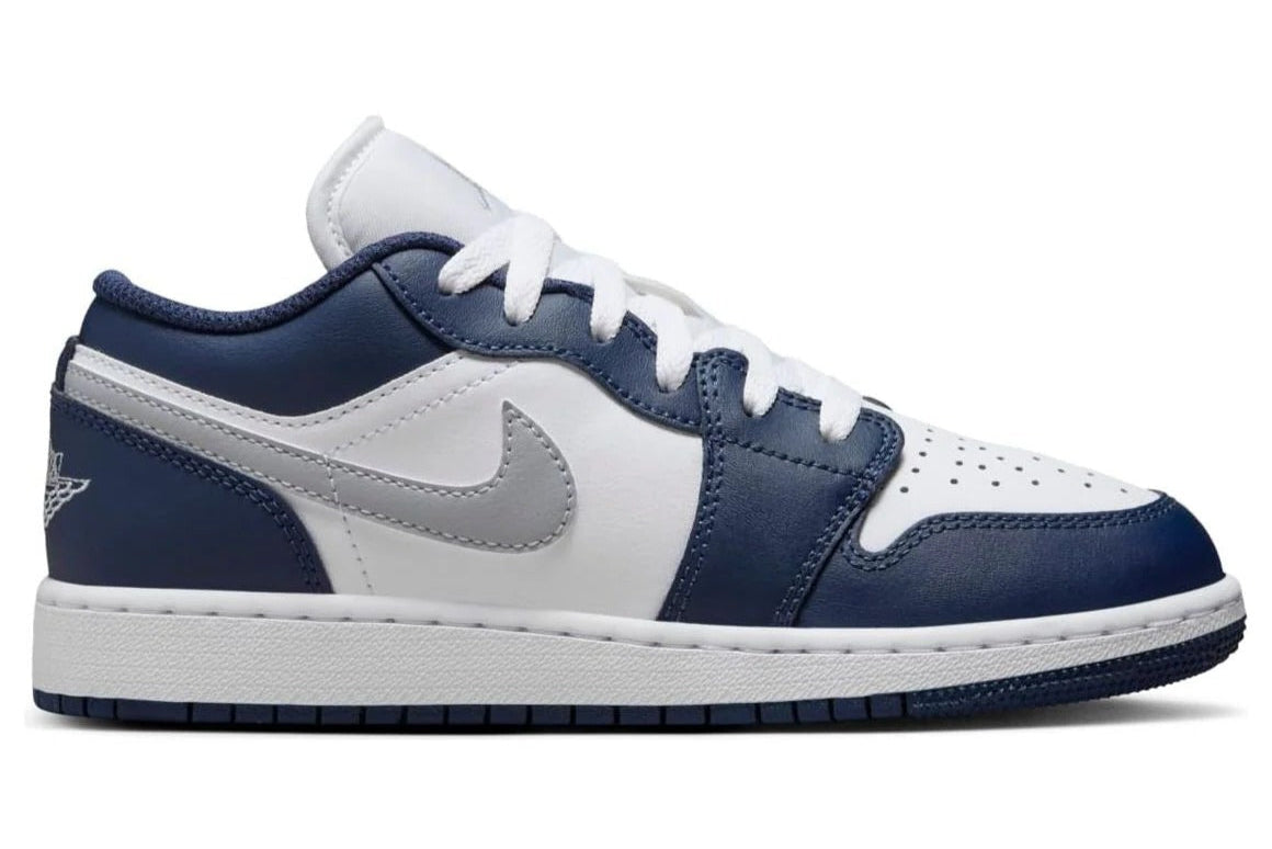 Jordan 1 Low 'Midnight Navy Wolf Grey'