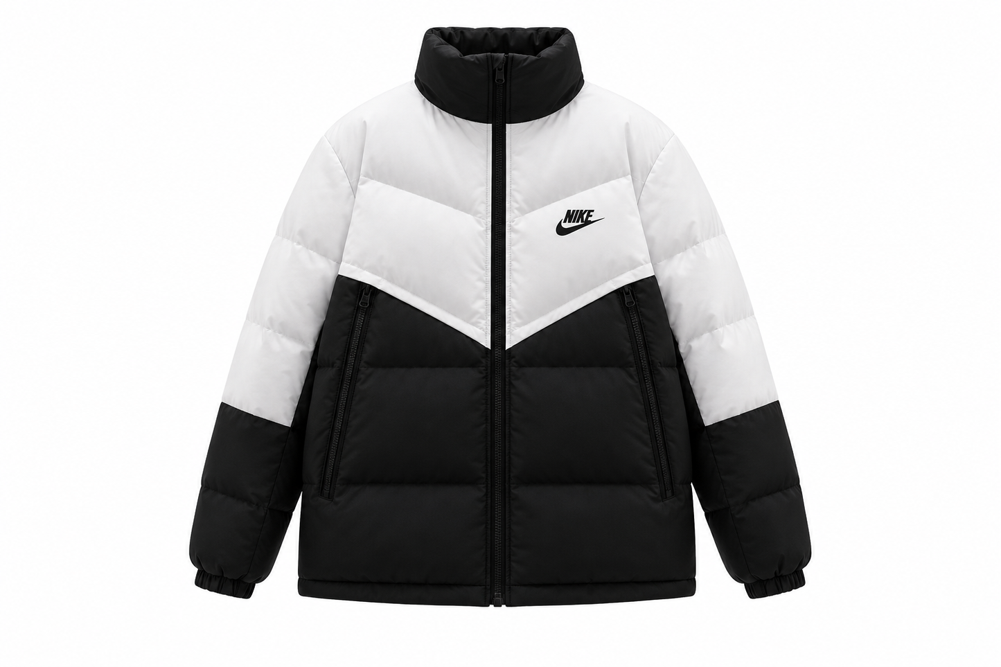 Nike Winter Puffer Jacket Black White