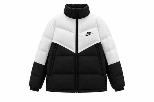 Nike Winter Puffer Jacket Black White