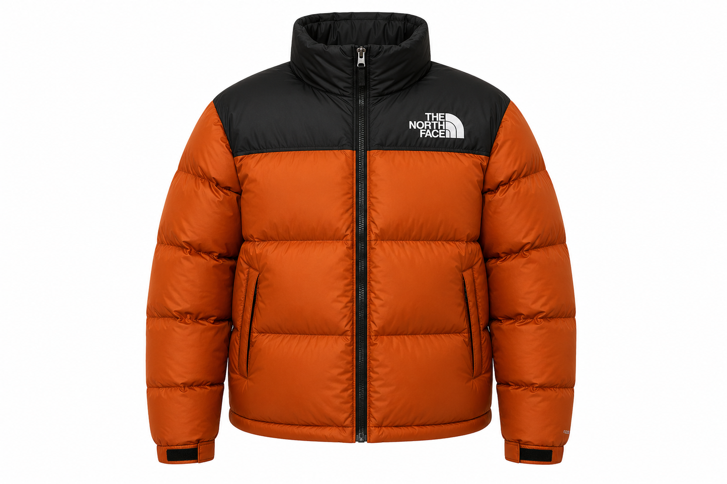 The North Face Winter Puffer Orange Black