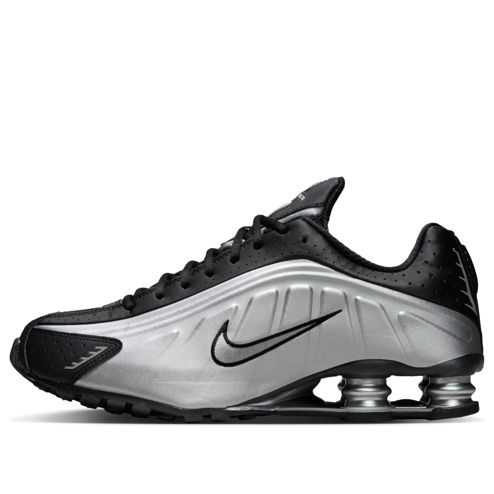 Nike Shox R4 'Metallic Silver Black'
