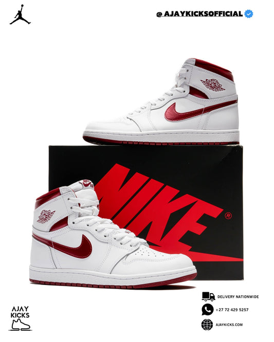 Jordan 1 High Metallic Burgundy