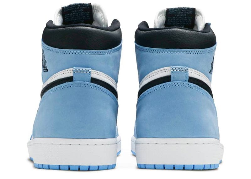 JORDAN 1 RETRO HIGH WHITE UNIVERSITY BLUE BLACK