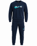 Nike Air Fleece Tracksuit Navy Blue