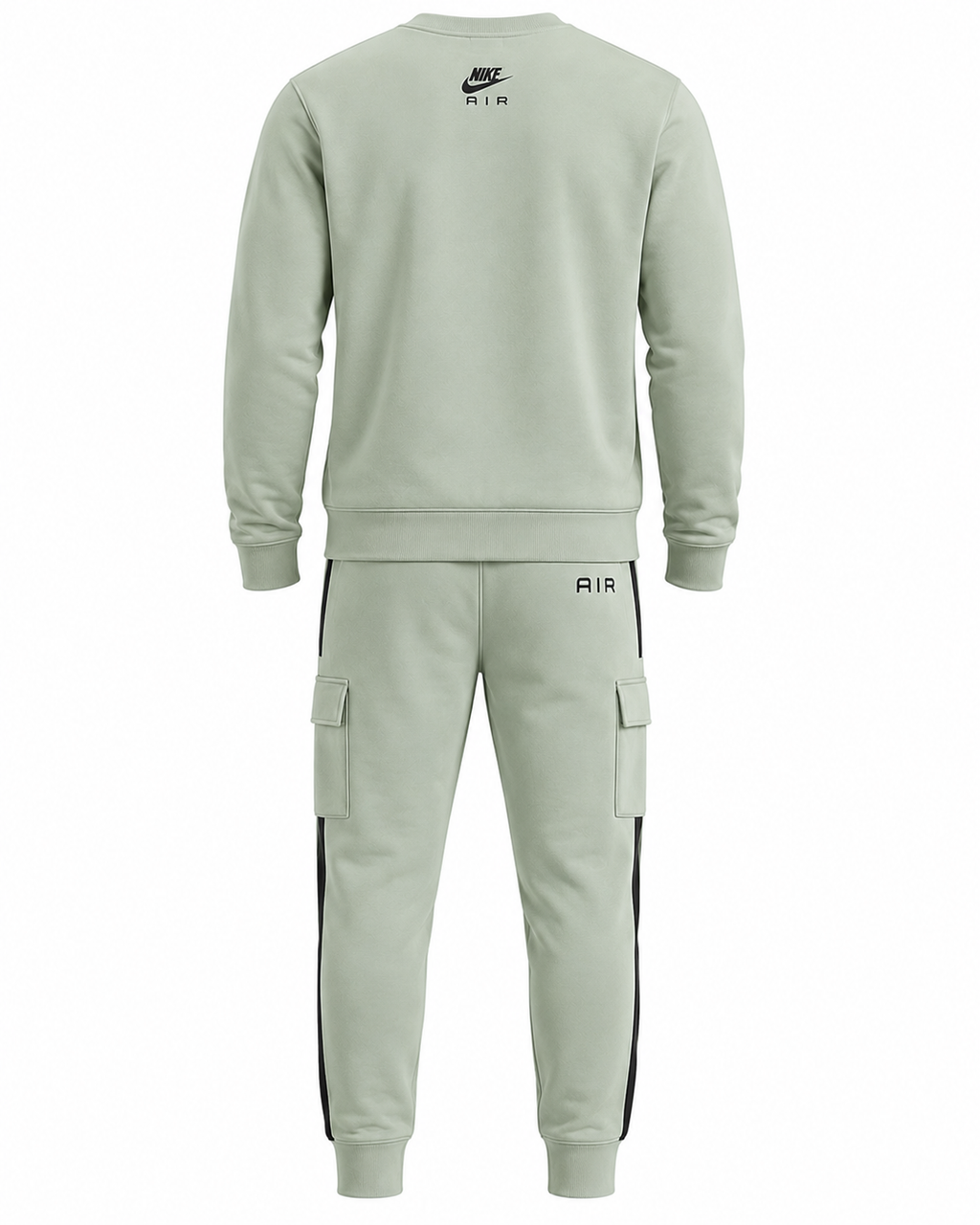 Nike Air Fleece Tracksuit Sage Grey