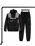 Nike Cargo Tracksuit Set – Black & Grey