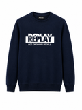 Replay Not Ordinary People Sweatshirt - Navy