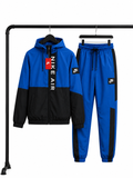Nike Air Tracksuit Set – Blue & Black