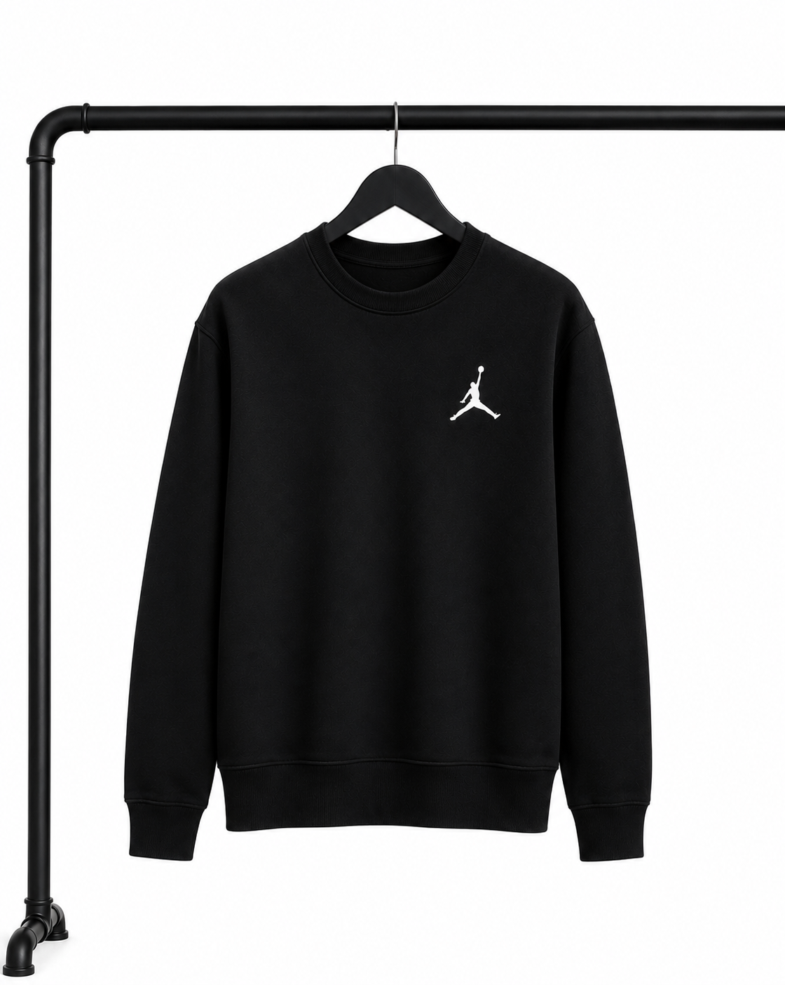 Jordan Jumpman Crewneck Sweatshirt – Black