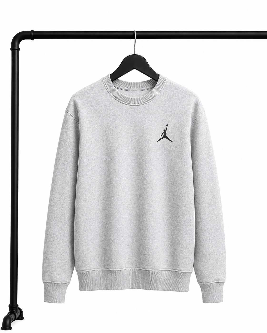 Jordan Jumpman Crewneck Sweatshirt – Grey