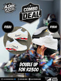 Nike Shox R4 x Jordan 1 Combo Deal - Double Up for R2300