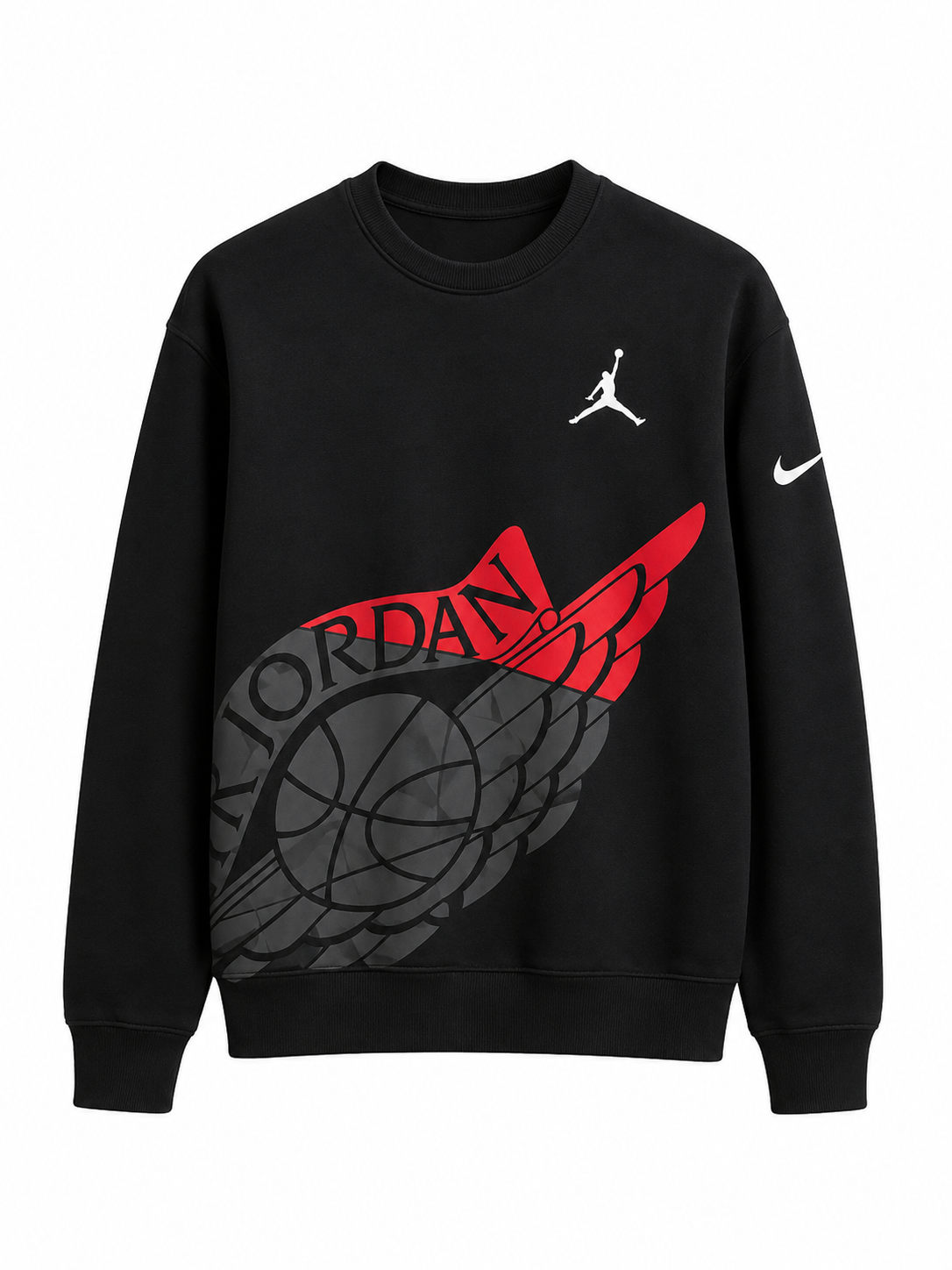 Jordan Wings Sweater - Black
