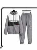Nike Tracksuit Set – Grey & White