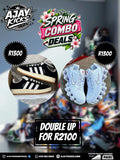 Adidas Campus x Nike Shox TL Spring Combo Deal - Double Up for R2100
