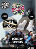Adidas Campus x Nike Air Force 1 Spring Combo Deal - Double Up for R1800