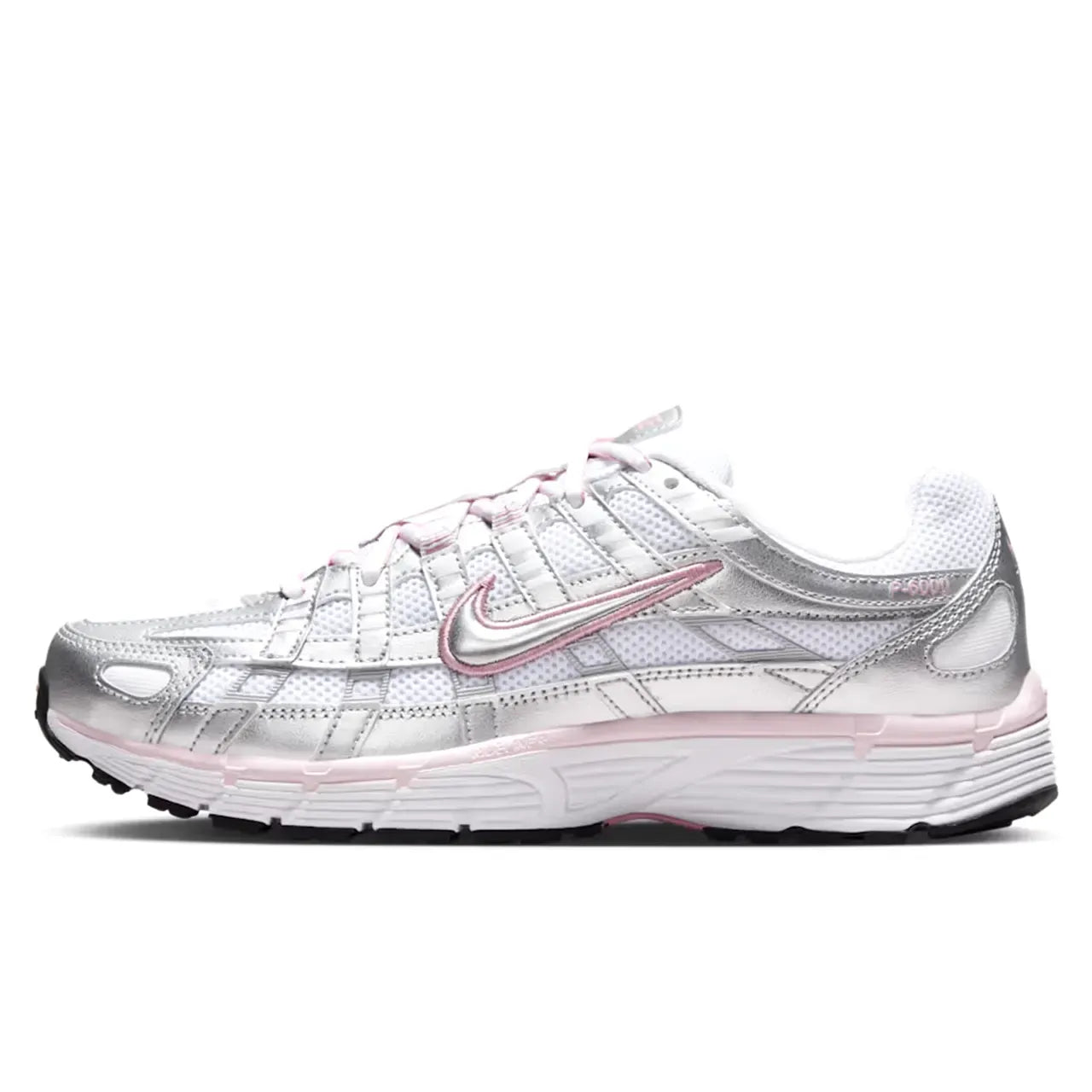 Nike WMNS P-6000 White Elemental Pink - Side View