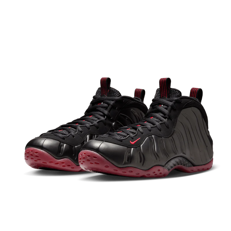 Nike Air Foamposite One Black / Varsity Red